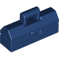 LEGO part MINI TOOLBOX in Earth Blue/ Dark Blue
