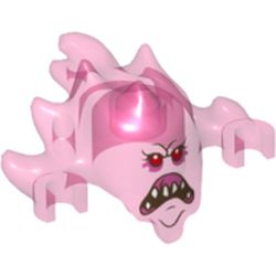 Creature, Ghost, Skreemer Mask with Red Eyes Print (Ghostbusters)