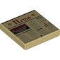 Tile 2 x 2 with News Print