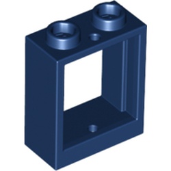 LEGO part FRAME 1X2X2 in Earth Blue/ Dark Blue