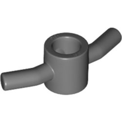 Equipment Spiral Pole Attachment - 2 Bent Handles and 3 Internal Splines