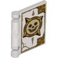 Book Cover with Smiling Skull Print