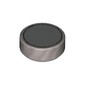 Tile Round 1 x 1 with Silver Circle Print