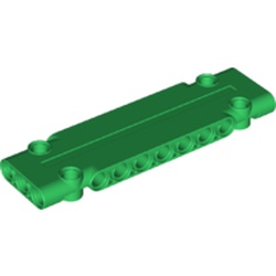 LEGO part 10015458 FLAT PANEL 3X11M in Dark Green/ Green