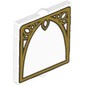 Glass for Window 1 x 2 x 2 with Ornamented Window Arch Print
