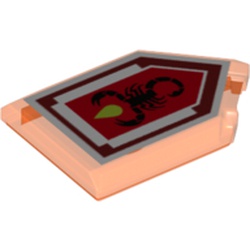 Tile Special 2 x 3 Pentagonal with Nexo Power Shield Print - Toxic Sting