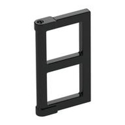 Window 1 x 2 x 3 Pane with Thick Corner Tabs