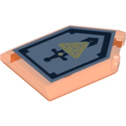 Tile Special 2 x 3 Pentagonal with Nexo Power Shield Print - Backfire