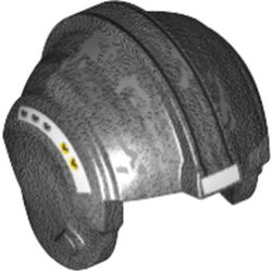 Helmet Rebel Pilot, Center Ridge with Sand Blue Stripes Print