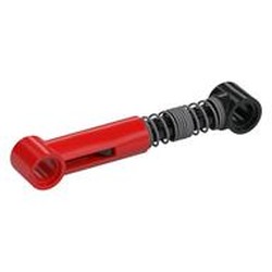 Technic Shock Absorber 6.5L with Hard Spring, Tight Coil in Middle [Complete Assembly]