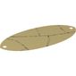 Sail, 8 x 18 Oval with Rips and Clamps Print