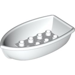 LEGO part BOAT 4X7 in White