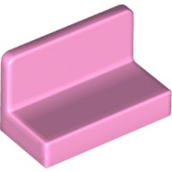 LEGO part 26169 WALL ELEMENT 1X2X1 in Light Purple/ Bright Pink