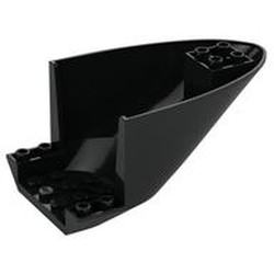 Aircraft Fuselage Curved Aft Section 6 x 10 Bottom
