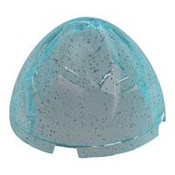 Pod, Elongated, Faceted 4 x 4 x 1 2/3 (Dragon Egg Top)