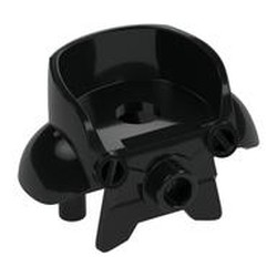 Minifig Neckwear Armour Space with Shoulder Protection and High Back [Plain]