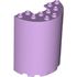 35347 WALL ELEMENT, ROUND 3X6X6 in Lavender