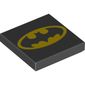 Tile 2 x 2 with Batman Logo Print