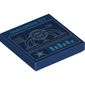 Tile 2 x 2 with 'OMNIDROID 07' Screen and Controls print