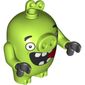 Animal, Pig, Piggy 1 with Tongue Out Print - Lime Arms - Black Hands