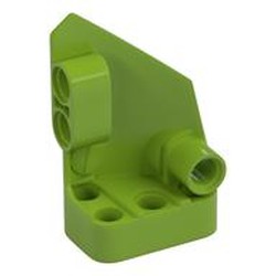 LEGO part  LEFT PANEL 3X5 in Bright Yellowish Green/ Lime