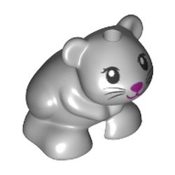 Animal, Hamster, Black Eyes, Whiskers, Magenta Nose