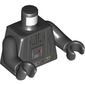 Torso Armor, Control Panel, and Belt Print (Darth Vader), Black Arms and Hands