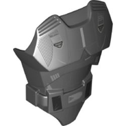 Large Figure Torso Cover with Raised Belt and Death Trooper Print