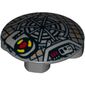 Plate Round 2 x 2 with Rounded Bottom [Boat Stud] with Ghostbusters Reboot Proton Pack Print