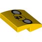 Slope Curved 2 x 2 x 2/3 with Jake the Dog Face Print