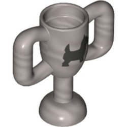 Equipment Trophy Cup Small with Black Terrier Dog Print