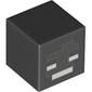 Minifig Head Special, Cube with Wither Face Print