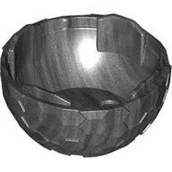 Pod, Round, Half, Alien 2 x 4 x 2