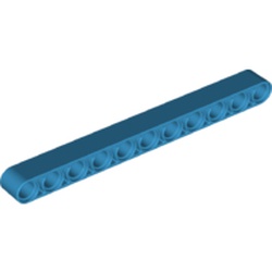 LEGO part 64290 TECHNIC 11M BEAM in Dark Azure