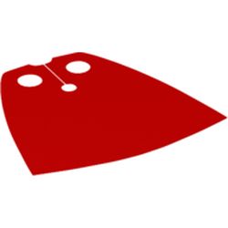 LEGO part 114625 CAPE, NO. 15 in Bright Red/ Red