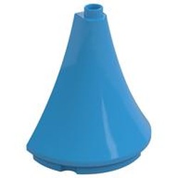 Duplo Building Roof Spire Half 4.5 x 2 x 4