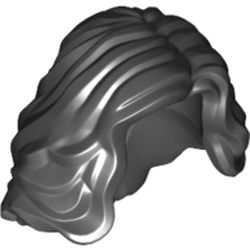 LEGO part 23187 MINI WIG, NO. 106 in Black