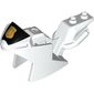 Fairing, Motorcycle, Racing (Sport) Bike with Black Front, Gold Police Badge