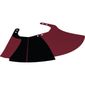 Large Figure Skirt, 6 Holes and Black Print