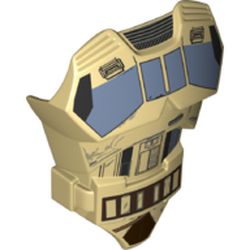 Large Figure Torso Cover with Raised Belt and Scarif Stormtrooper Print