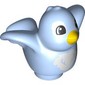 Duplo Animal Bird with White Chest and Yellow Beak Print