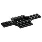 Vehicle Base 6 x 12 x 3/4 with 4 x 2 Recessed Center with Smooth Underside