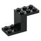 Bracket 5 x 2 x 2 1/3 with Holes, Inside Stud Holder