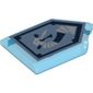 Tile Special 2 x 3 Pentagonal with Nexo Power Shield Print - Iron Dragon