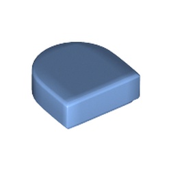 Tile Round 1 x 1 Half Circle