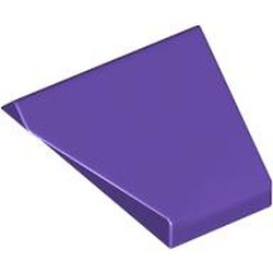 LEGO part 3049 ATTIC 1X2/45° in Medium Lilac/ Dark Purple