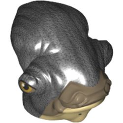 Minifig Head Special, Mon Calamari with Tan Dewlap (Admiral Raddus)