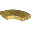 Pearl Gold Tile 2 x 2 Curved, Macaroni