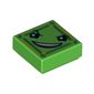 Tile 1 x 1 with Kryptomites Diamond-shaped Face print