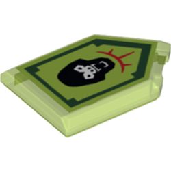 Tile Special 2 x 3 Pentagonal with Nexo Power Shield Print - Gorilla Roar